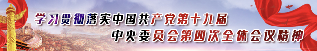 学习贯彻落实中国共产党第十九届中央委员会第四次全体会议精神