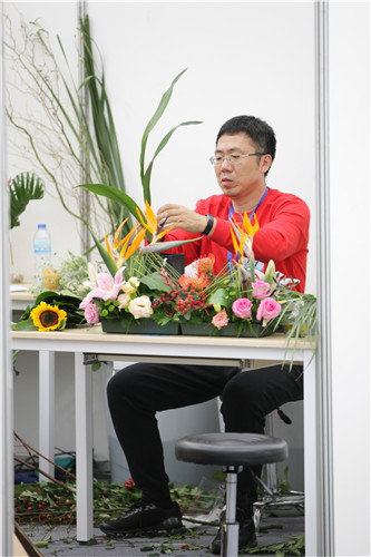 图为技能大赛现场