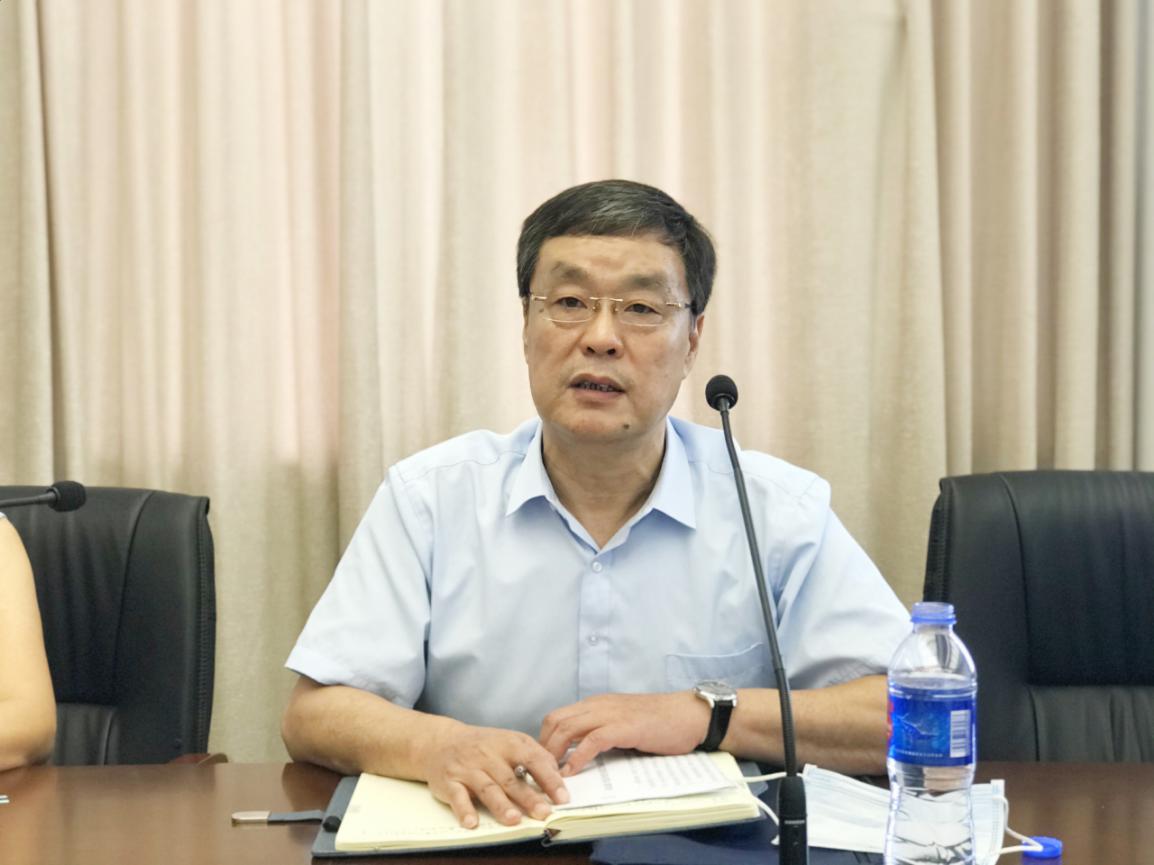 图为吴玉新书记就做好对外展示工作提出要求 图为吴玉新书记就做好对外展示工作提出要求